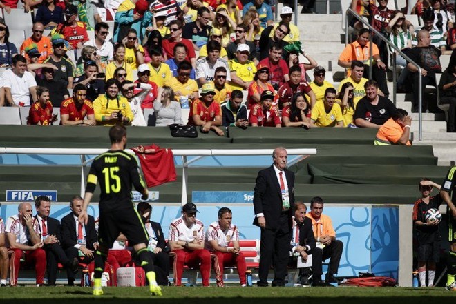 Vitória sobre a Austrália pode ter sido a última partida de Vicente del Bosque à frente da Espanha |