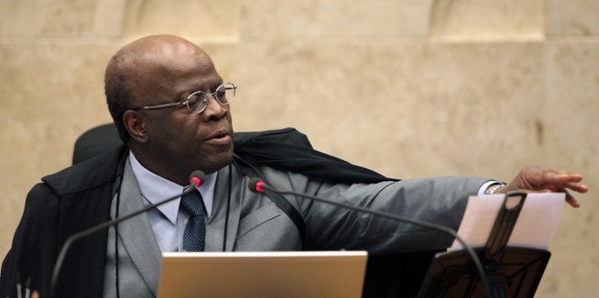 Joaquim Barbosa, presidente do STF | 