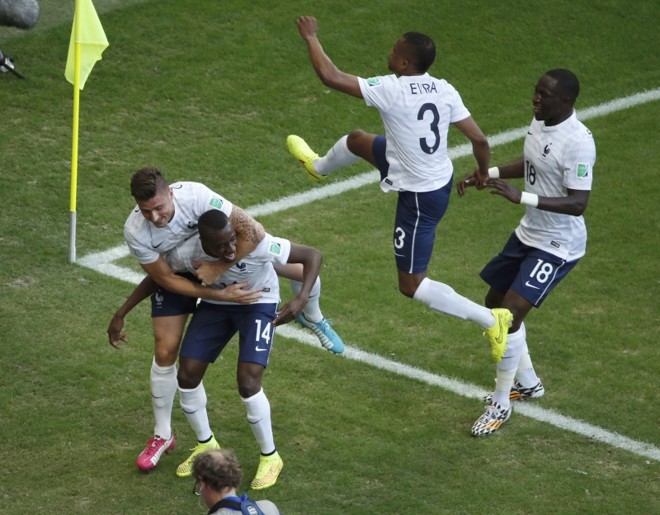 Seleção Francesa de Futebol celebra na Arena Fonte Nova, em Salvador |