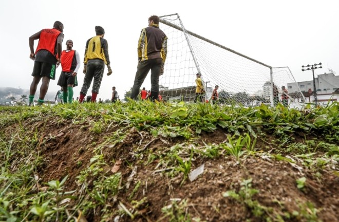 Imagens do treino do Teresópolis FC: clube joga a Série C do Carioca e sonha com a Segundona no ano do centenário | Hugo Harada, enviado especial/Gazeta do Povo