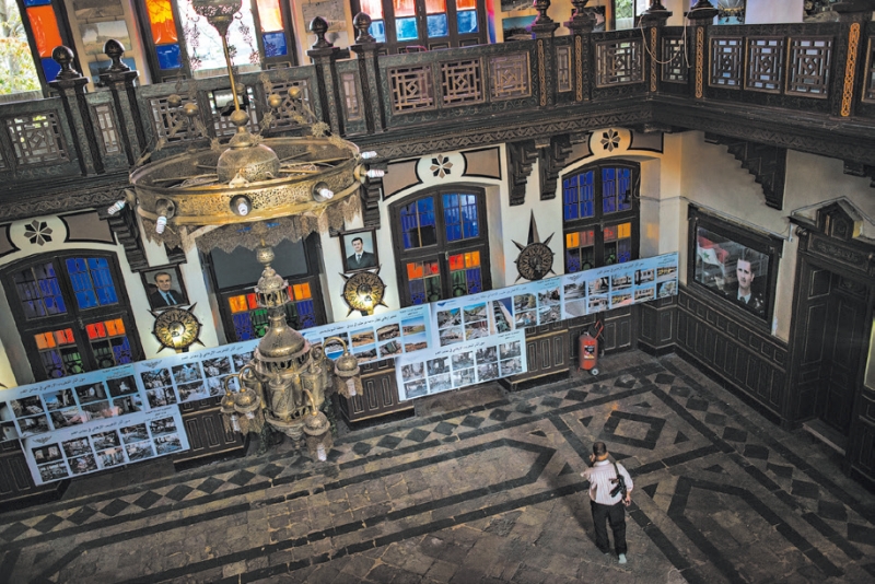 A estação ferroviária de Hejaz, em Damasco, remonta a uma época em que viagens de trem conectavam o Oriente Médio | Andrea Bruce/The New York Times