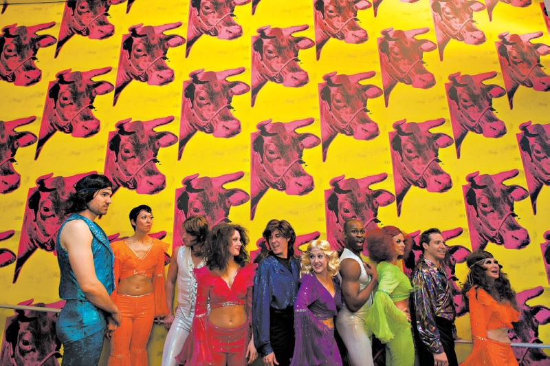 Dançarinas no Museu Andy Warhol | Stephanie Strasburg /The New York Times
