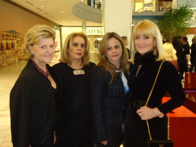 Vera Pisani, Neusa de Mattos Leão, Marineusa de Mattos Leão Hauer e Eliane Loyola e Silva | 