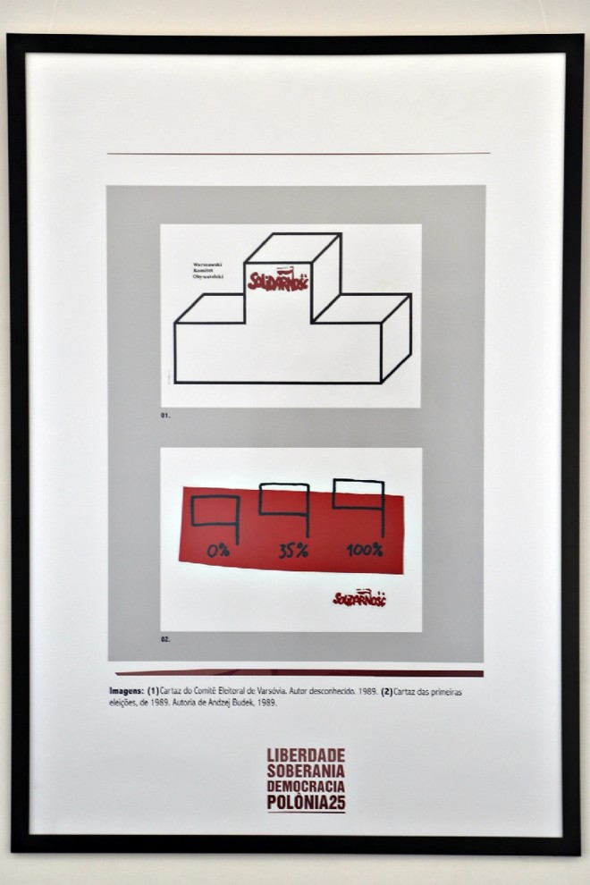 Exposição é centrada na história recente da Polônia, com a ascensão do Partido Solidariedade e a entrada do país em um novo contexto político | 