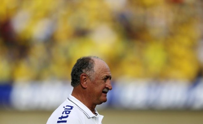 Felipão na partida entre Brasil e Panamá | 