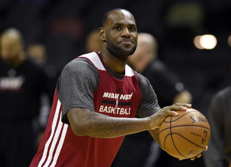 LeBron James está no time dos melhores da temporada da NBA | USA Today Sports - Bob Donnan