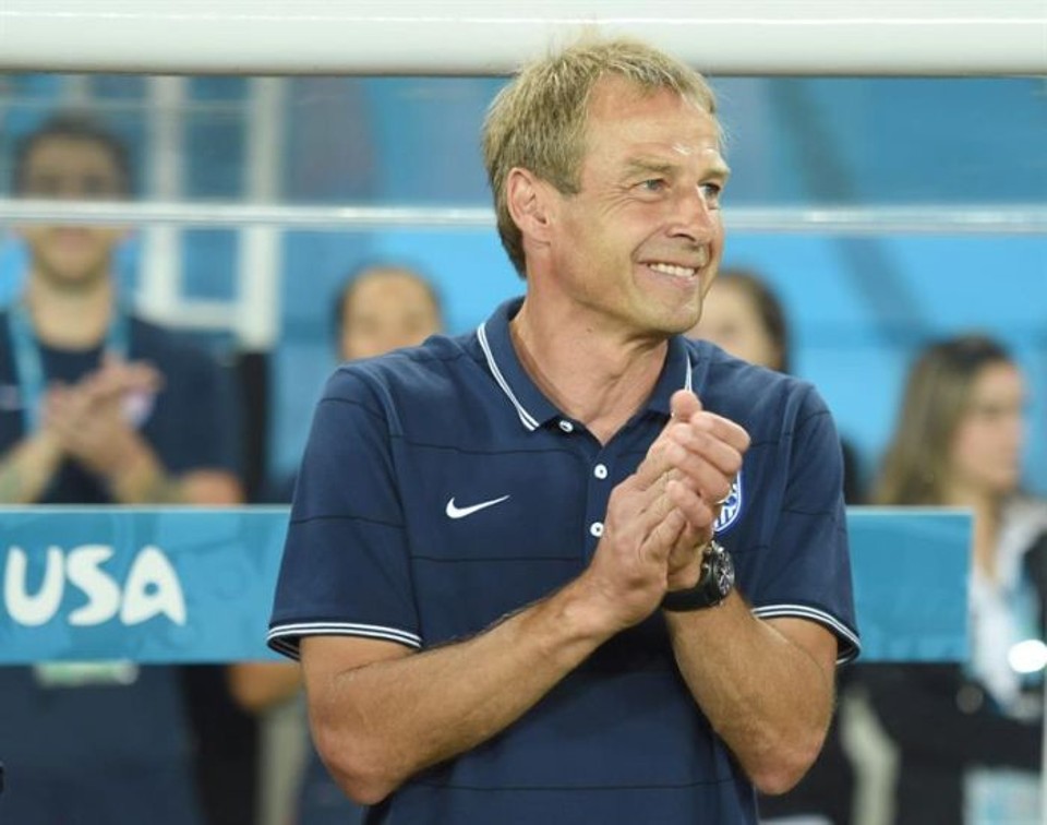 O técnico dos EUA, Jürgen Klinsmann, quer aproveitar a pressão sobre a seleção portuguesa após a goleada para a Alemanha | Marius Becker / EFE
