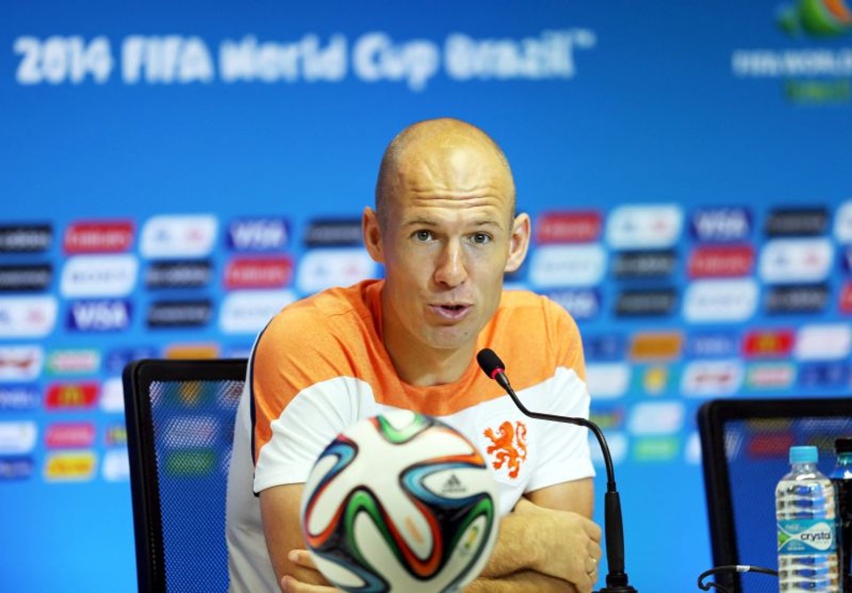 O jogador do Bayern de Munique prefere não fazer previsões sobre as possibilidades da seleção holandesa na Copa no Brasil | Reuters