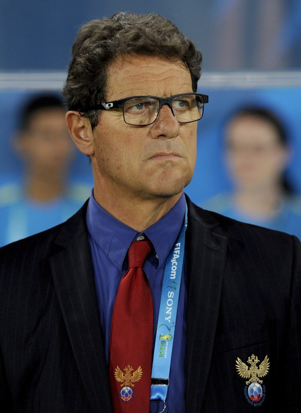 Capello durante o jogo entre Rússia e Coreia do Sul | Gerry Penny/EFE