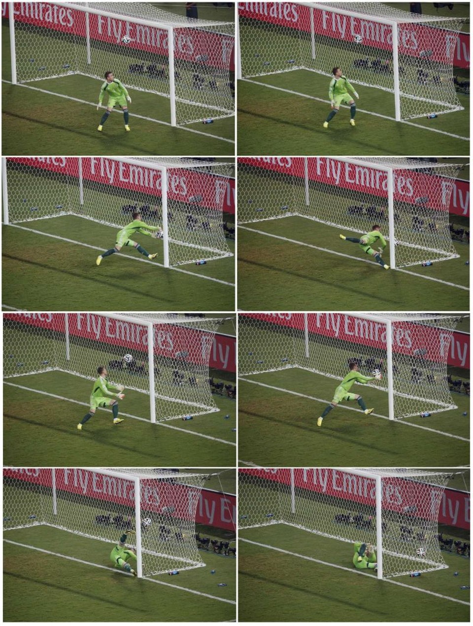 O frango tomado pelo goleiro russo Akinfeev, frame a frame | David Gray/ Reuters