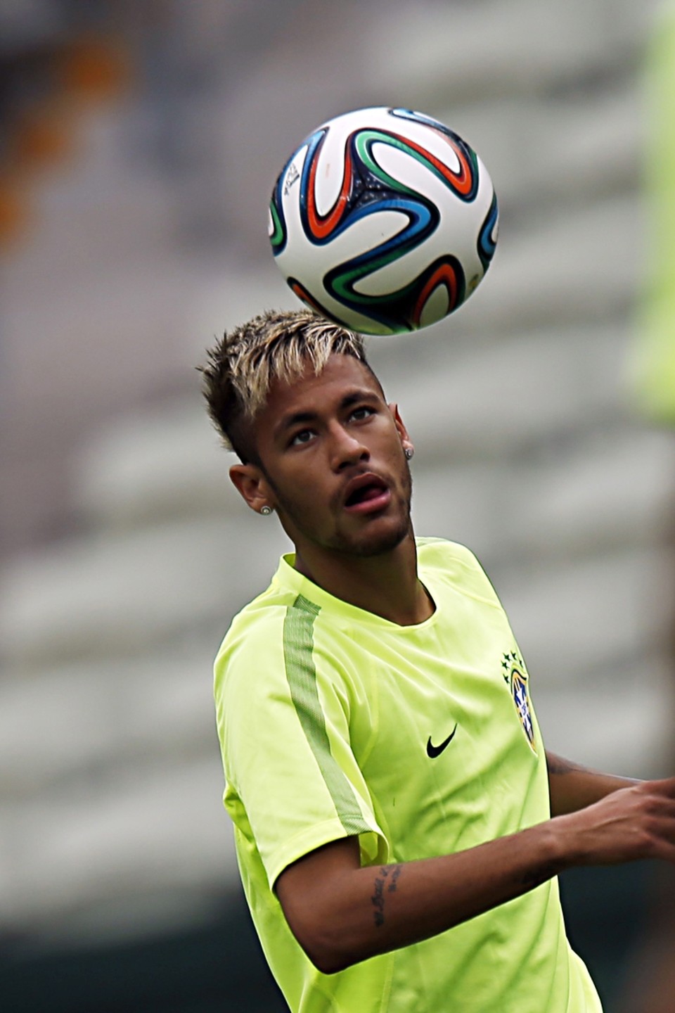 Neymar era um dos quatro brasileiros do time atual que perdem para o México em Londres-12 | Albari Rosa, enviado especial/ Gazeta do Povo