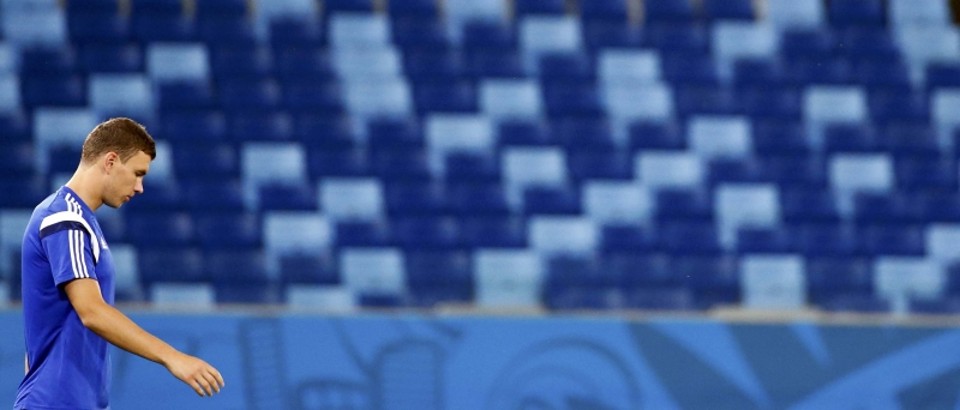 Edin Dzeko: aposta de gols para os bósnios | Michael Dalder/ Reuters
