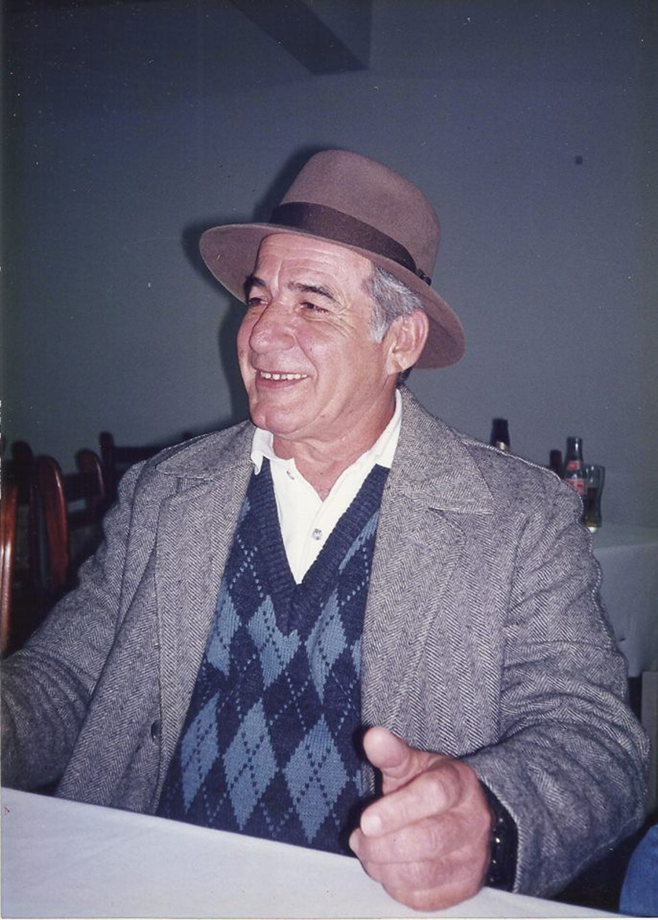 O campeão de fazer amigos | Arquivo da família