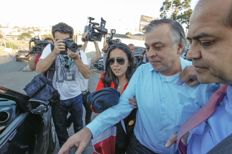 Na primeira entrevista em liberdade, ex-diretor negou envolvimento em operações de lavagem de dinheiro ou de remessa de recursos ao exterior | Daniel Castellano/ Gazeta do Povo