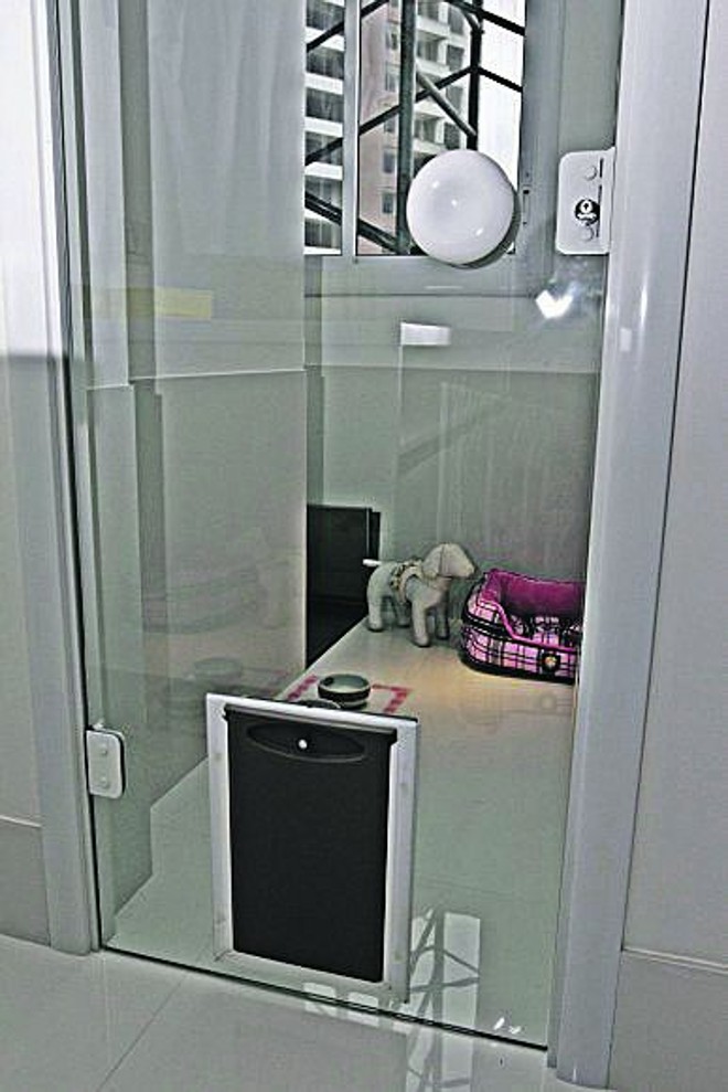 Pet room conta com sanitário próprio para o pet |