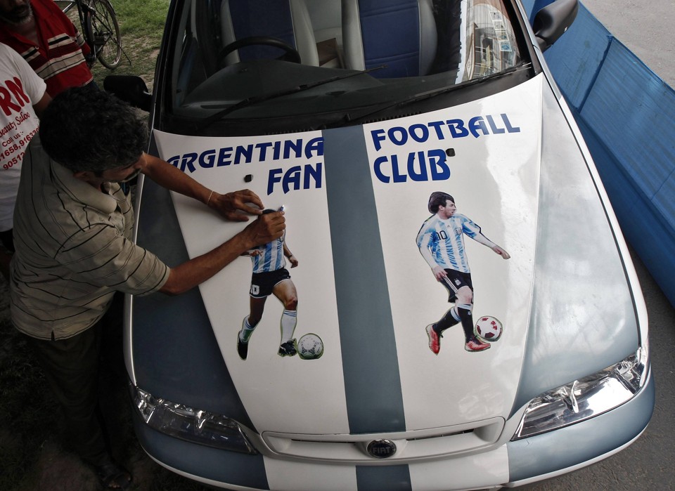Seleção da Argentina está agitando a cidade | Reuters
