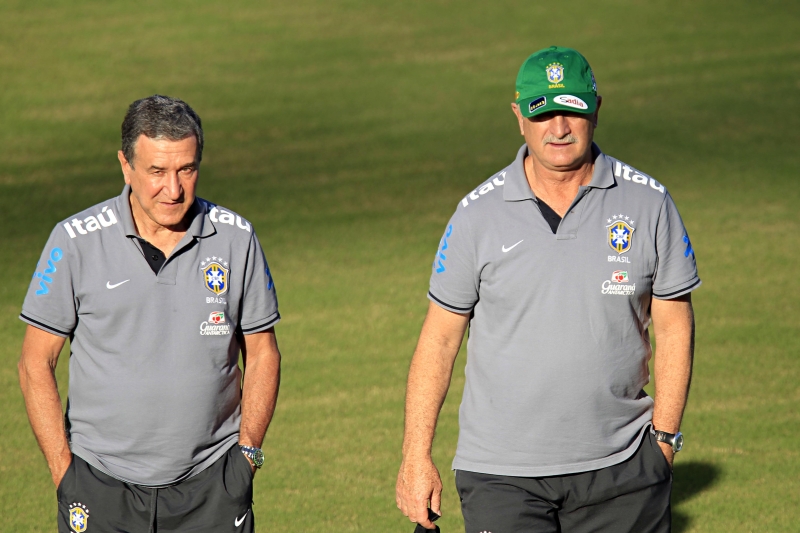 Carlos Alberto Parreira e o técnico Felipão: coordenador técnico cria o neozagallismo na busca pelo hexacampeonato mundial | Albari Rosa, enviado especial/ Gazeta do Povo