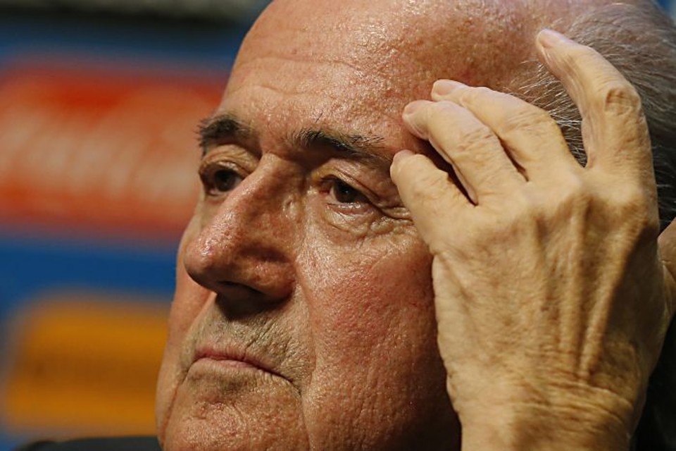 Joseph Blatter, presidente da Fifa, quer usar renda da Copa como manobra para reeleição | Albari Rosa/Gazeta do Povo