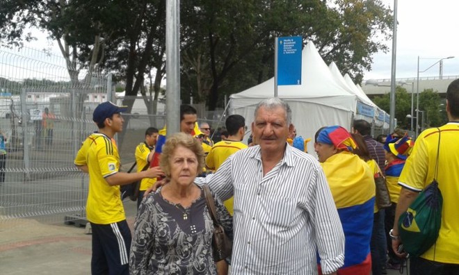 Nicolaus Tzitzi, na foto ao lado da esposa, é grego, mas mora no Brasil há quase 60 anos | 