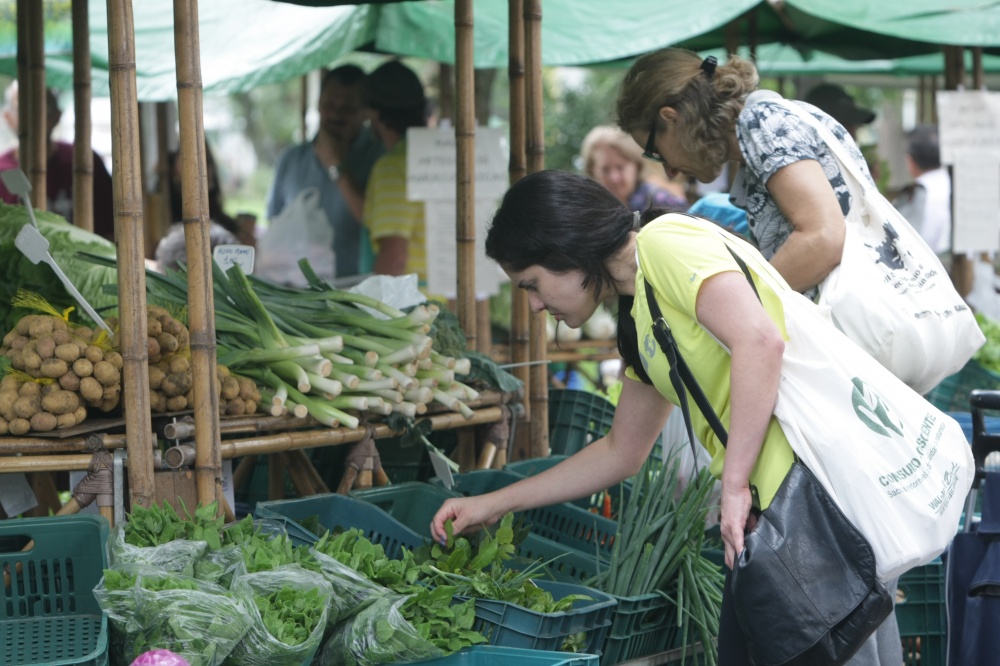 Procura por alimentos ecologicamente corretos (livres de agrotóxicos) cresce entre 20% e 30%. Em Curitiba, boa parte do comércio é concentrada em ferinhas. | Aniele Nascimento / Gazeta Do Povo