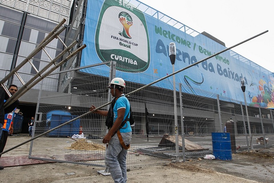 Curitibano ainda critica o financiamento da Arena da Baixada | Daniel Castellano / Gazeta do Povo