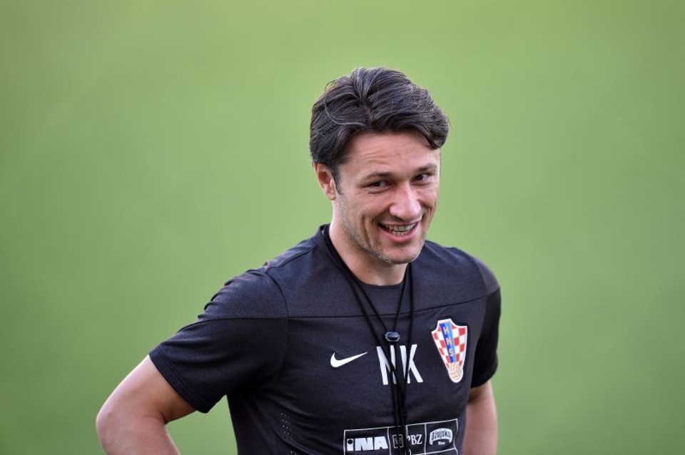 Na Croácia, apenas o técnico Niko Kovac está dando entrevista | Dimitar Dilkoff/ AFP