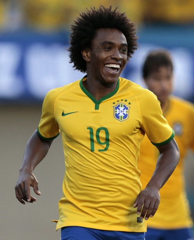 William marcou o quarto gol do Brasil no amistoso com o Panamá | 