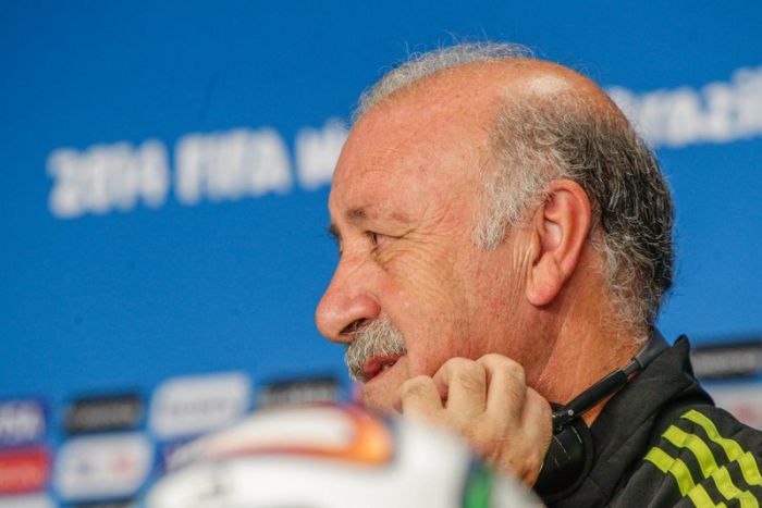 O técnico da Espanha, Vicente del Bosque, deve mudar a escalação do time contra a Austrália e dar chances a todos os jogadores convocados | Daniel Castellano / Gazeta do Povo