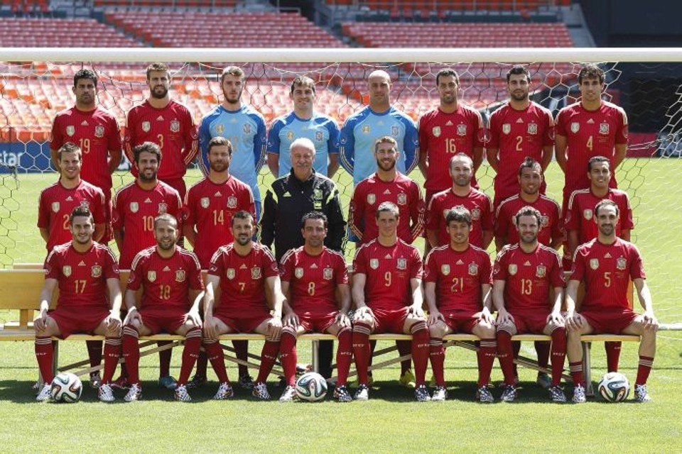 Cada jogador da Espanha ganhará R$ 2,23 milhões cada caso sejam campeões | Reuters