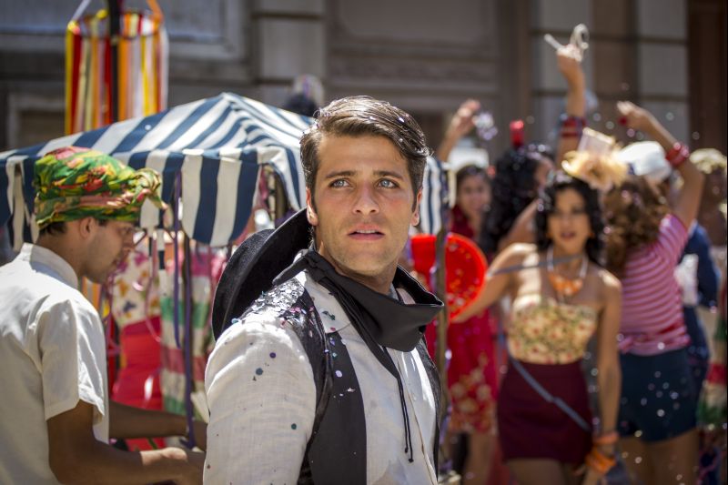 Bruno Gagliasso como o mocinho Franz, na novela Joia Rara | Globo/Paulo Belote