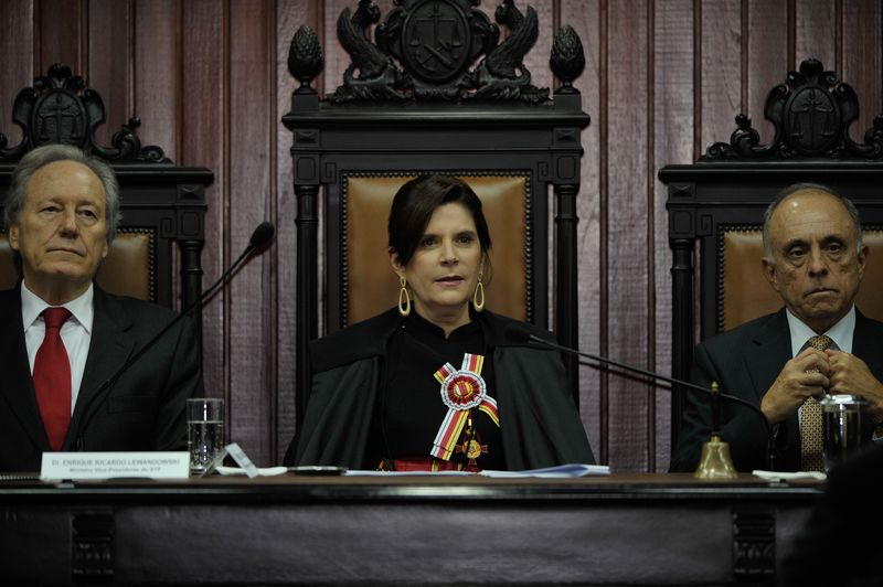 Maria Elizabeth Guimarães Teixeira Rocha tomou posse no STM nesta segunda-feira | José Cruz/ABr