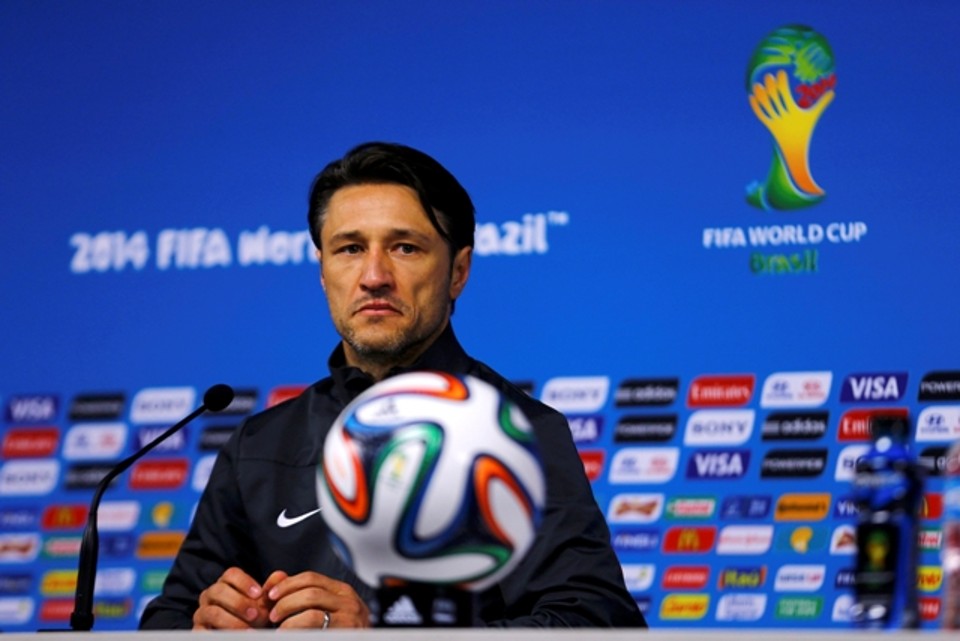 O técnico da Croácia, Kovac, evitou comentar se conta com algum dos brasileiros naturalizados croatas na equipe titular | Reuters