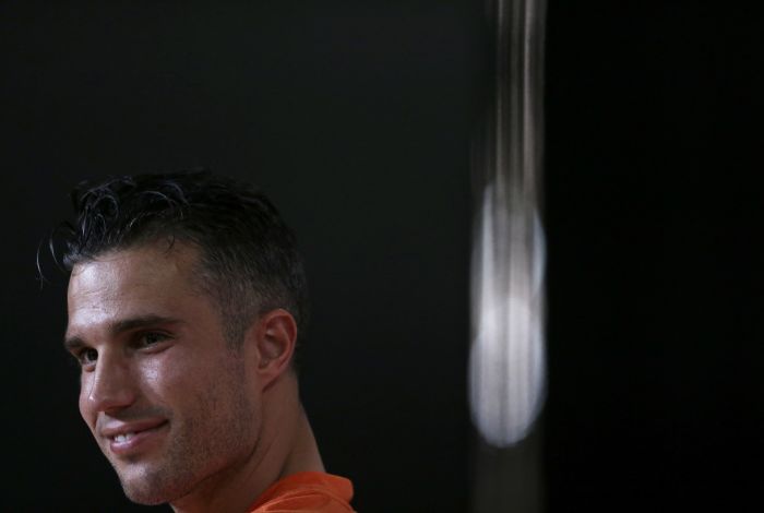 Apesar de uma lesão na virilha, o atacante Robin Van Persie não deve ser cortado da seleção holandesa | REUTERS/Ricardo Moraes