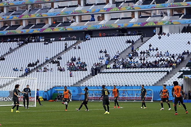 Treino de reconhecimento do Brasil foi feito na tarde desta quarta-feira | 