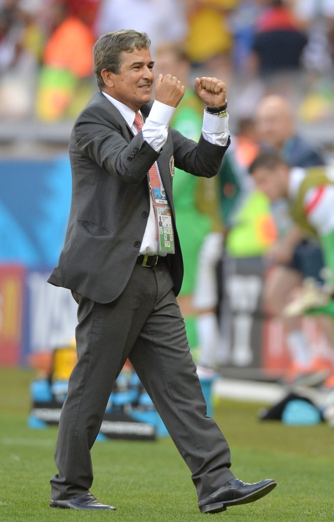 Jorge Luis Pinto, técnico de Costa Rica |