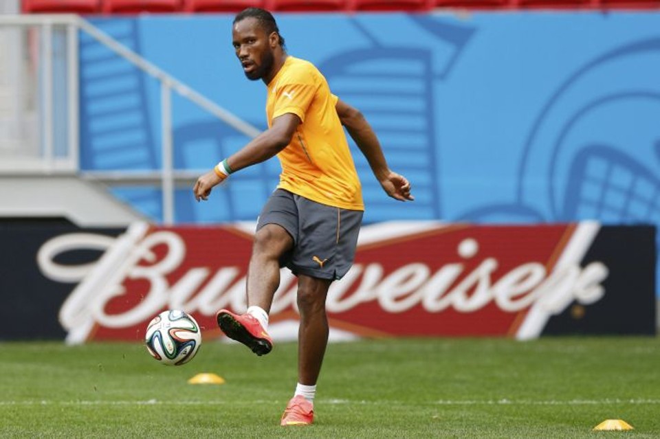 Presença de Drogba preocupa Colômbia para confronto nesta quinta-feira (19) | Reuters