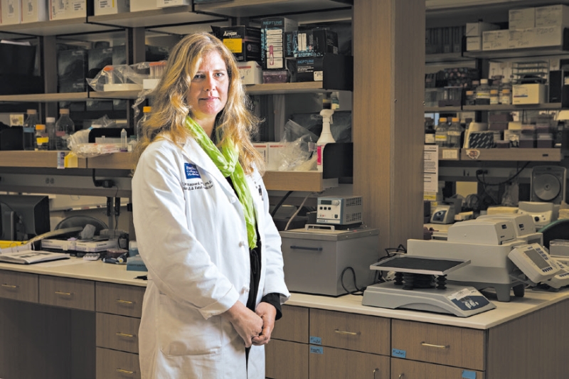 Kjersti Aagaard publicou um estudo sobre como as bactérias da placenta podem influenciar a gestação | Scott Dalton