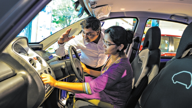 Novo lançamento da Tata Motors visa jovens motoristas | Atul Loke para The New York Times