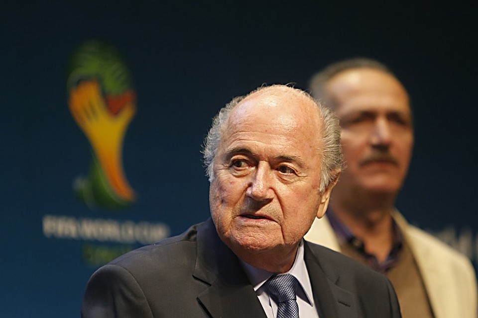 Blatter demonstrou confiança de que problemas de segurança no Maracanã não voltarão a acontecer | Albari Rosa / Gazeta do Povo