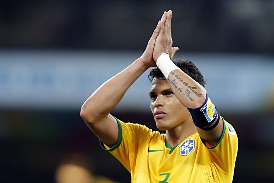 Thiago Silva, capitão do time, foi o principal alvo do trabalho emocional do técnico Felipão | Albari Rosa