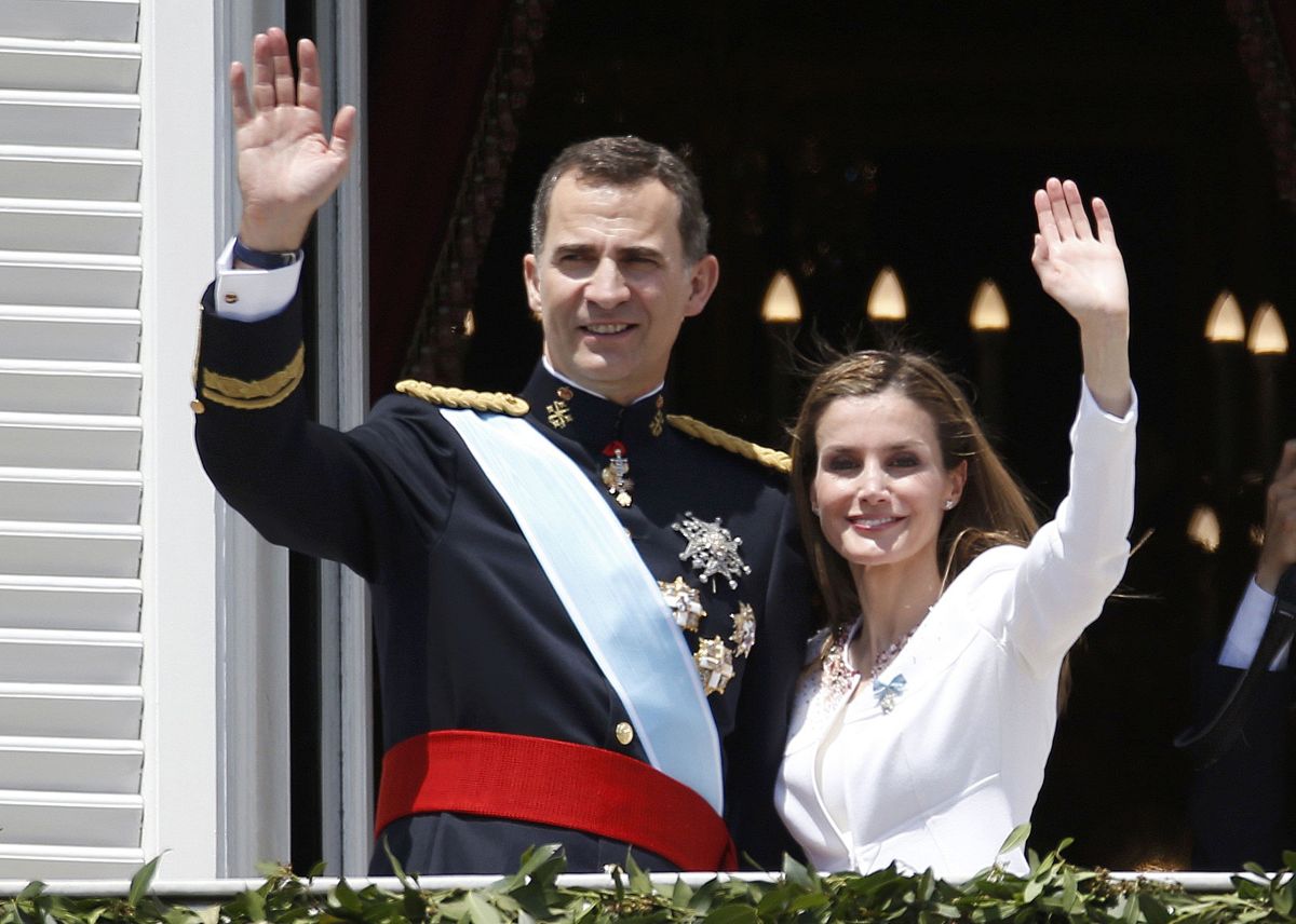 Felipe VI com a esposa Letizia Ortiz | Reuters