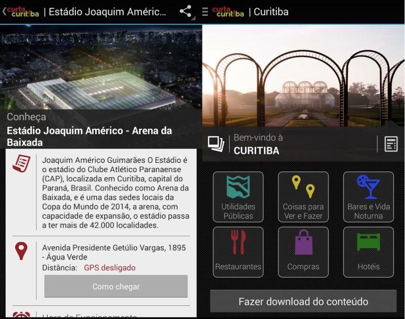 App está disponível para download gratuito no Google Play e na App Store. | Reprodução.