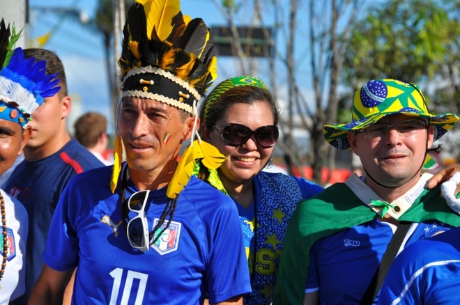 Tem índio italiano em Manaus | 