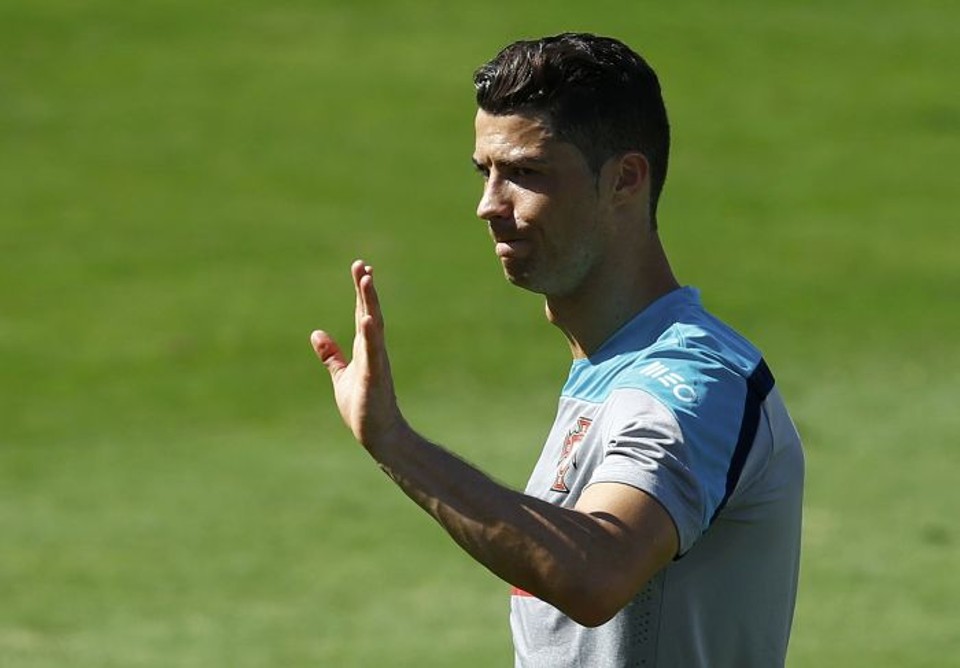 Cristiano Ronaldo se prepara para enfrentar os EUA, em Manaus | REUTERS / Mauro Horita