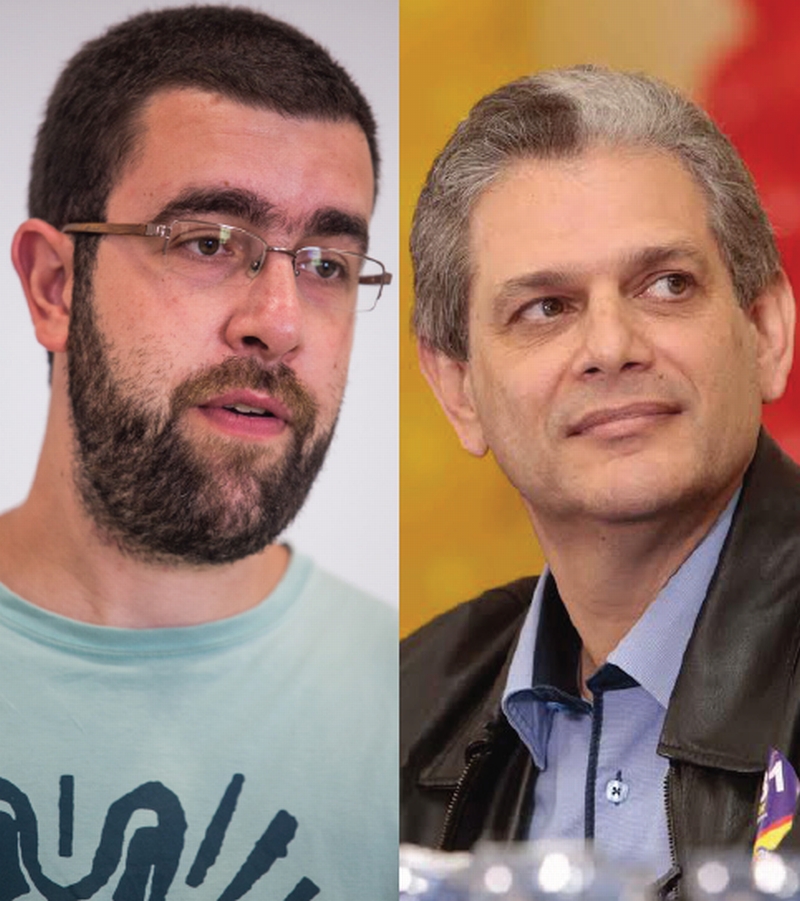 O sociólogo Bernardo Pilotto foi o escolhido pelo PSol ; O PHS lançou o ex-prefeito de Maringá Silvio Barros | Brunno Covello/Gazeta do Povo ; Divulgação