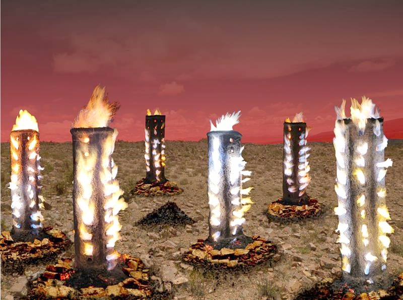 Fornos de argila utilizados por povos indígenas do Andes para fundir metais atingiam até 1.000°C de temperatura | Instituto Interdisciplinario Tilcara/Efe