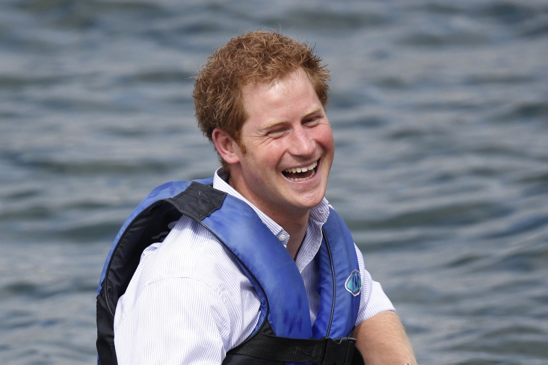 Harry participou de canoagem no Lago Paranoá | Ueslei Marcelino/Reuters