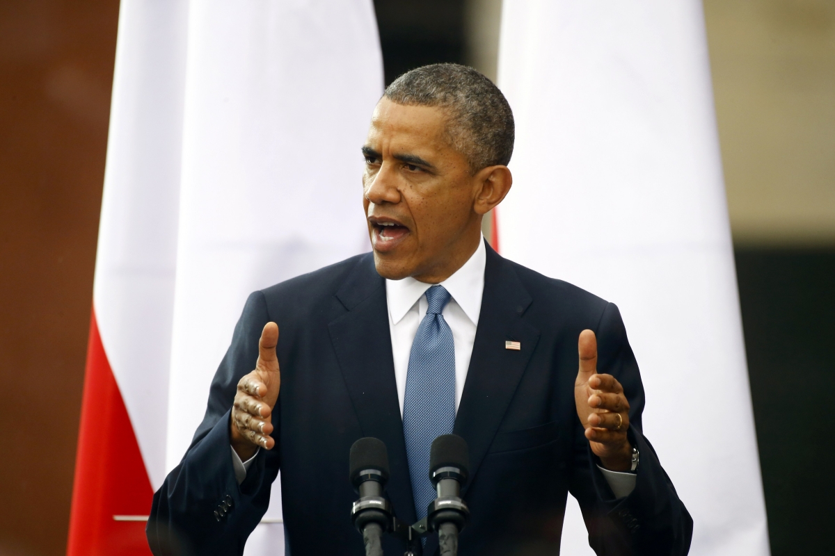 Presidente americano reafirmou suas posições sobre a tensão entre russos e ucranianos durante discurso em Varsóvia, na Polônia | Reuters/Kacper Pempel