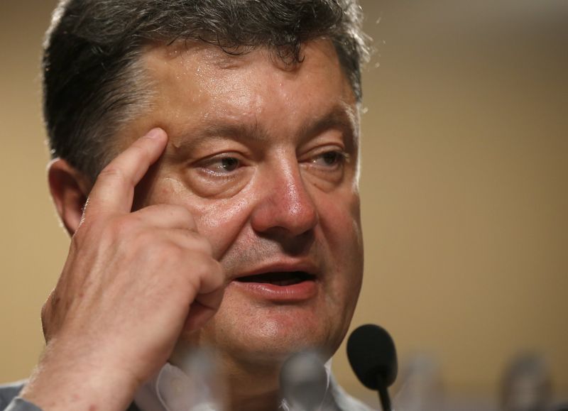 Presidente ucraniano avança nas negociações com o Kremlim. | Reuters/David Mdzinarishvili