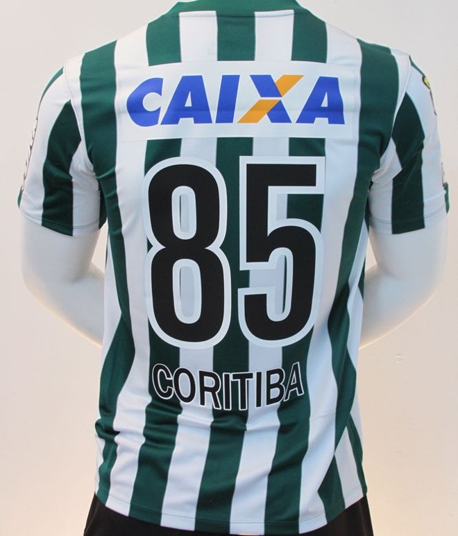 Nova camisa do Coritiba |